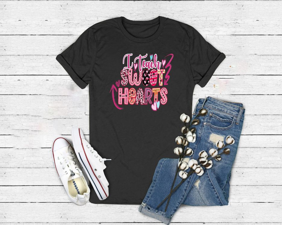 I Teach Sweet Hearts Shirt I Teach Sweet Hearts Shirt