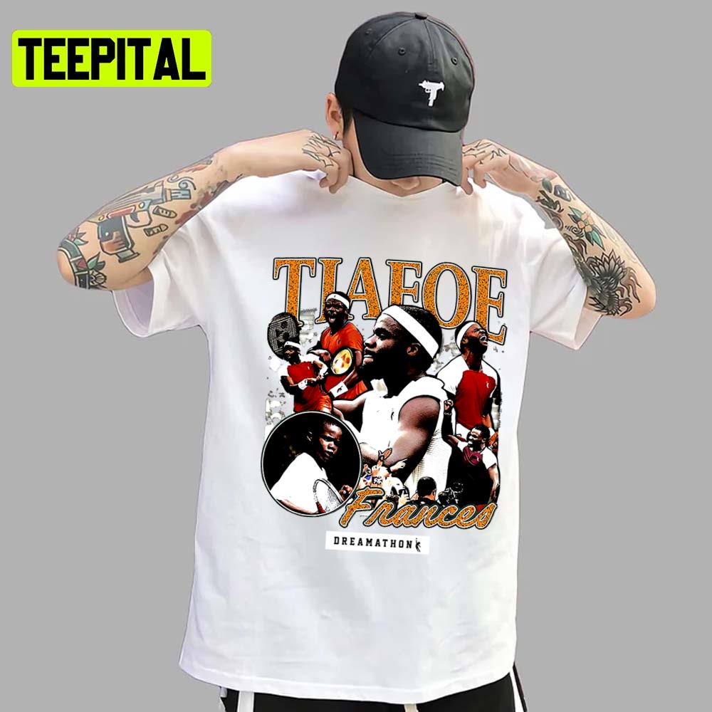 Iconic Moment Collection Vintage Frances Tiafoe Unisex T-Shirt Iconic Moment Collection Vintage Frances Tiafoe Unisex T-Shirt