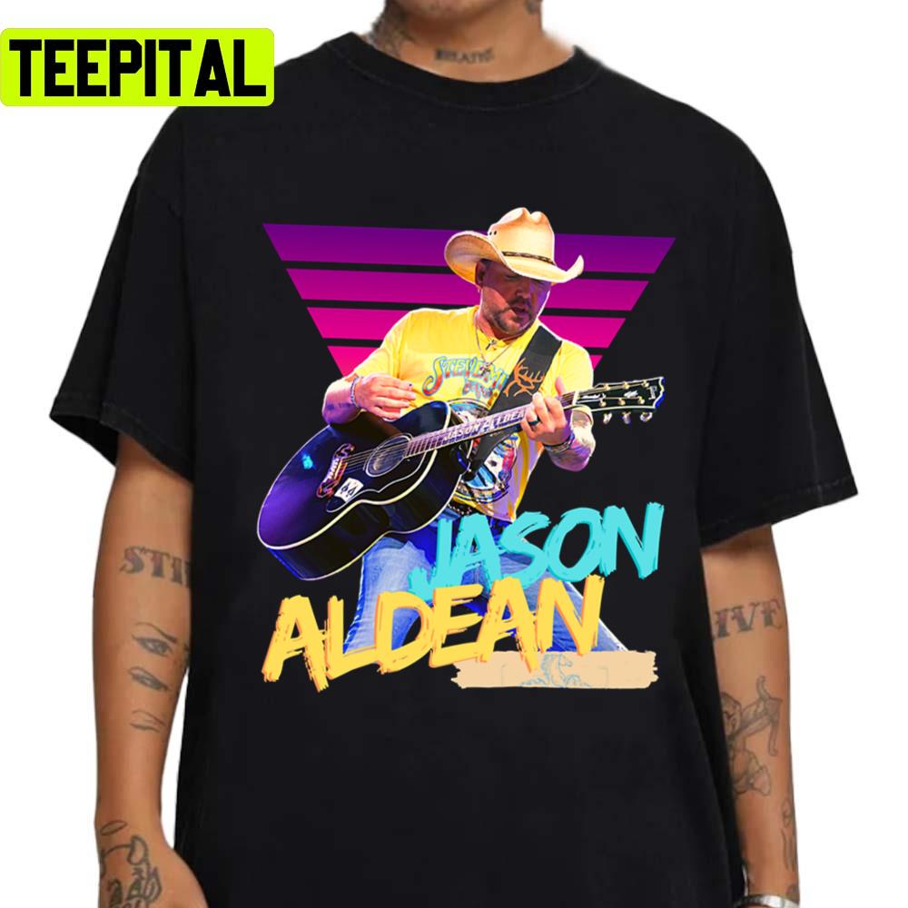 Iconic Portrait Art Jason Aldean Unisex Sweatshirt Iconic Portrait Art Jason Aldean Unisex Sweatshirt