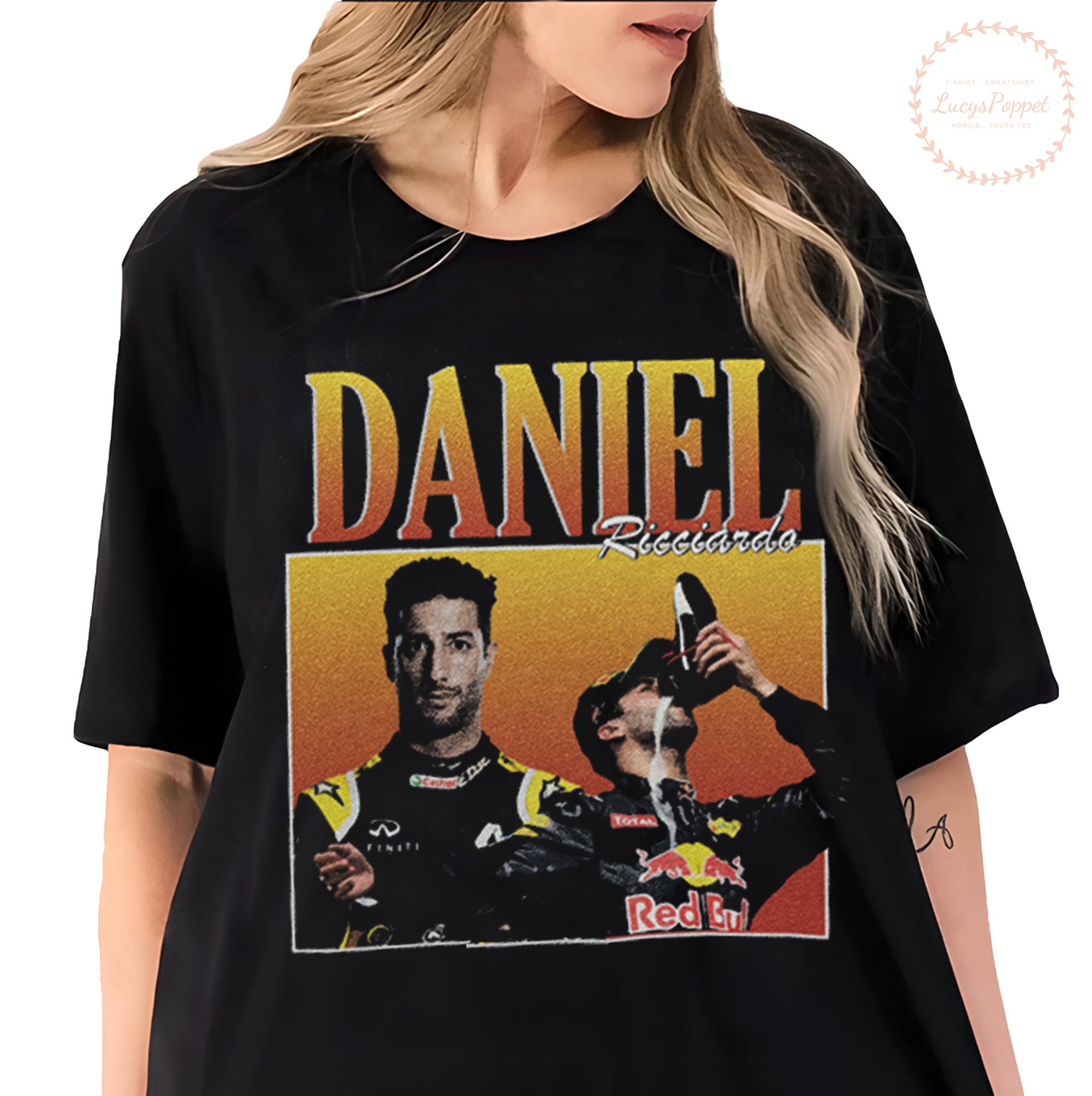 Illustration Daniel Ricciardo Formula One F1 Grand Prix Formula 1 Unisex T-Shirt Illustration Daniel Ricciardo Formula One F1 Grand Prix Formula 1 Unisex T-Shirt