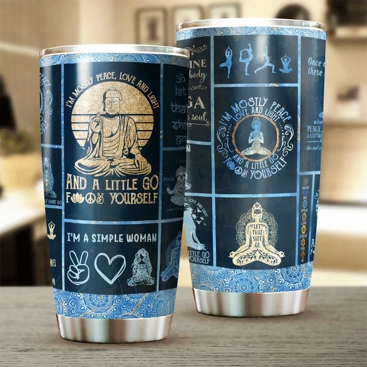 I'm Mostly Peace Stainless Steel Cup I'm Mostly Peace Stainless Steel Cup