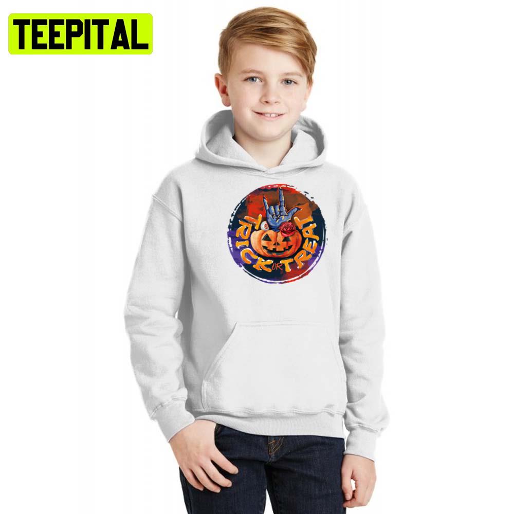 I'm Not Scare Trick Or Treat Halloween Illustration Hoodie I'm Not Scare Trick Or Treat Halloween Illustration Hoodie