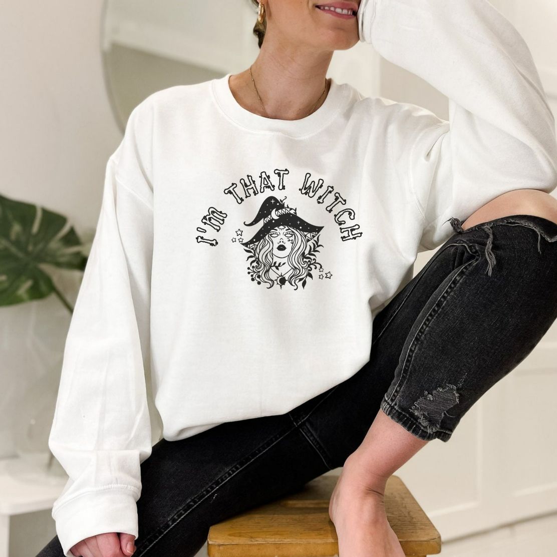 I'm That Witch Cute Fall Halloween Sweatshirt I'm That Witch Cute Fall Halloween Sweatshirt