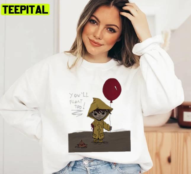 It You'll Float Too Horror Movie For Halloween Unisex Sweatshirt It You'll Float Too Horror Movie For Halloween Unisex Sweatshirt