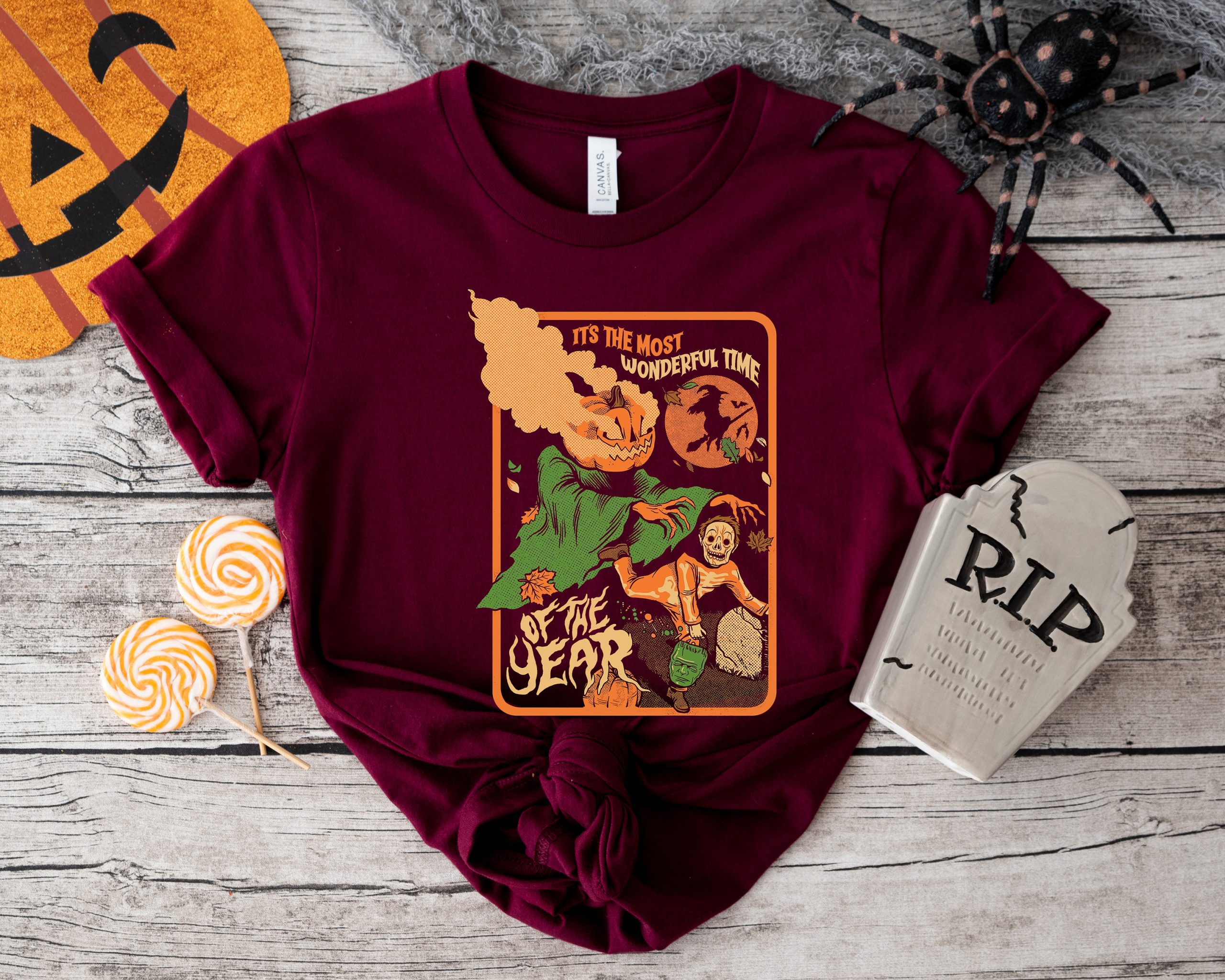It's The Most Wonderful Time Of The Year Retro Vintage Halloween 90s Trending Unisex Shirt It's The Most Wonderful Time Of The Year Retro Vintage Halloween 90s Trending Unisex Shirt