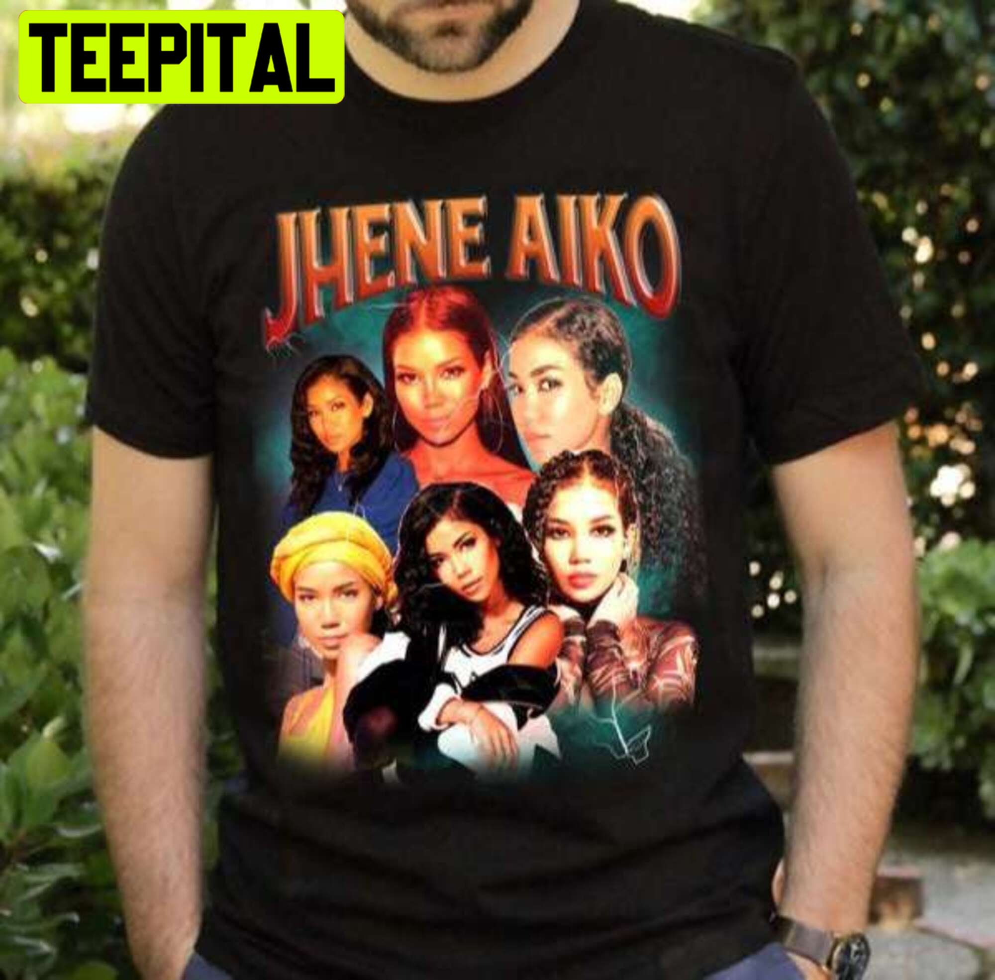 Jhene Aiko Vintage Trending Unisex Shirt Jhene Aiko Vintage Trending Unisex Shirt