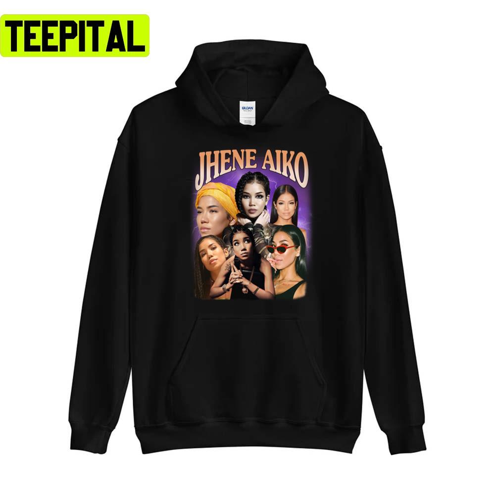 Jhene Fan Aiko Design Chilombos Vintage 90s Unisex T-Shirt Jhene Fan Aiko Design Chilombos Vintage 90s Unisex T-Shirt