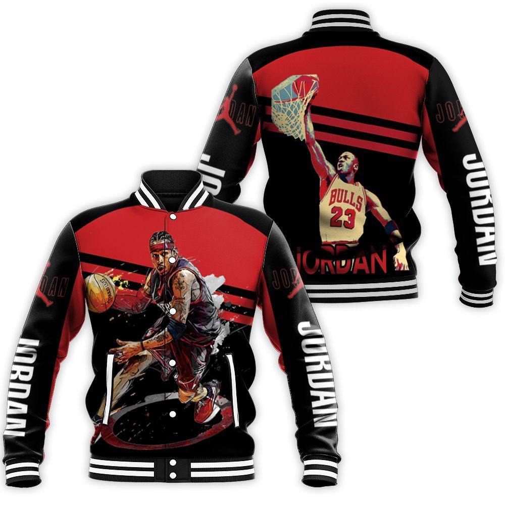 Jordan 23 Chicago Bulls Baseball Jacket Jordan 23 Chicago Bulls Baseball Jacket