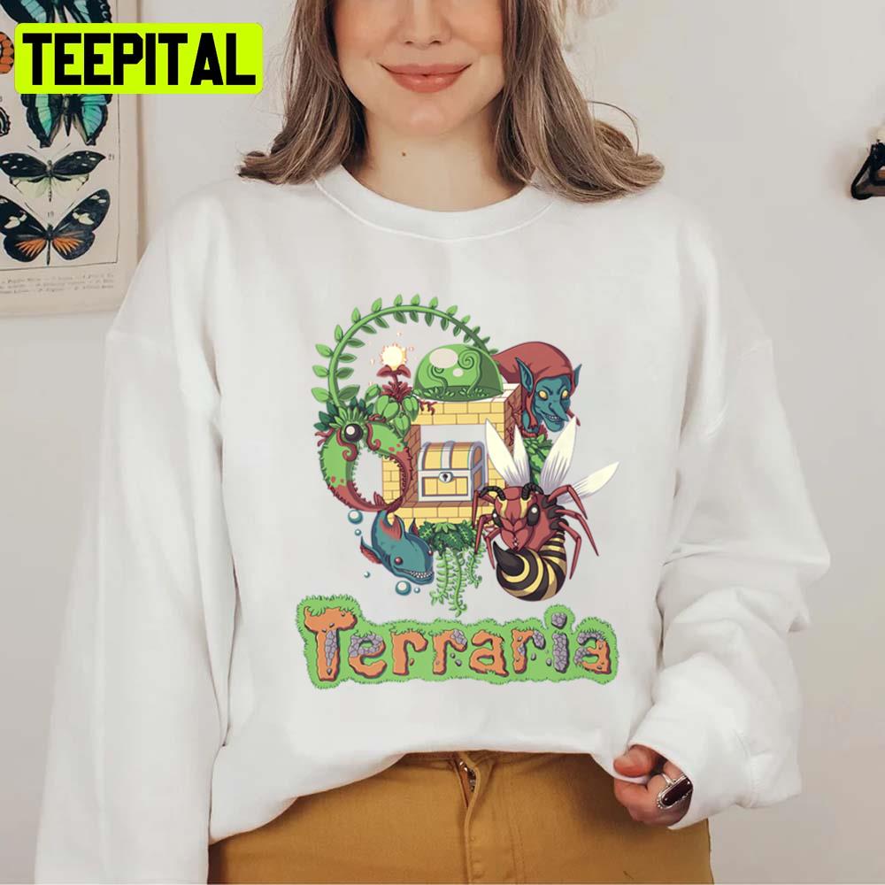 Jungle Forand Style Terraria Game Unisex T-Shirt Jungle Forand Style Terraria Game Unisex T-Shirt