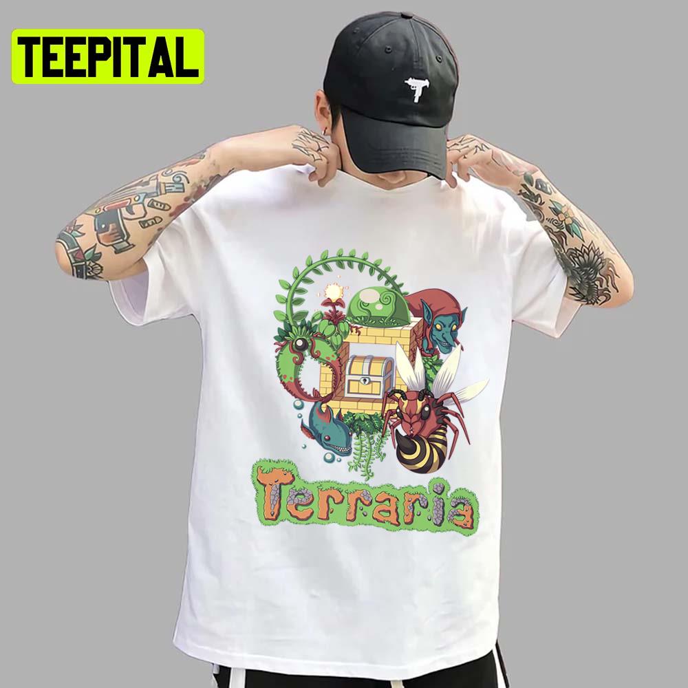 Jungle Forand Style Terraria Game Unisex T-Shirt Jungle Forand Style Terraria Game Unisex T-Shirt