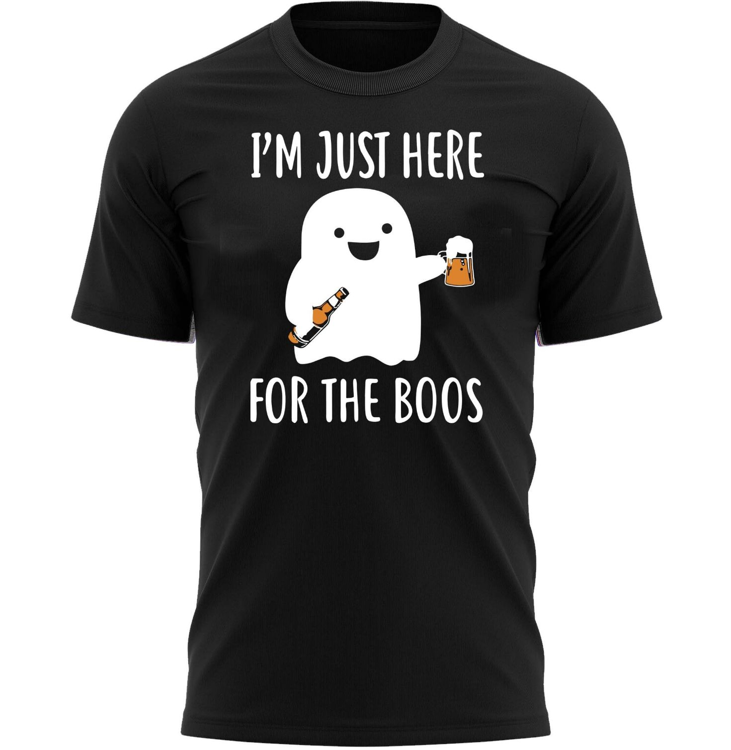 Just Here For The Boos Halloween T-Shirt Just Here For The Boos Halloween T-Shirt