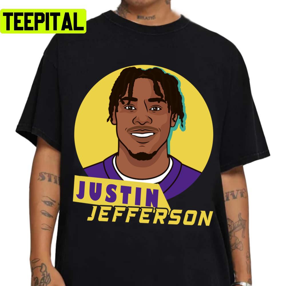Justin Jefferson Griddy Step Minnesota Vikings Unisex Sweatshirt Justin Jefferson Griddy Step Minnesota Vikings Unisex Sweatshirt