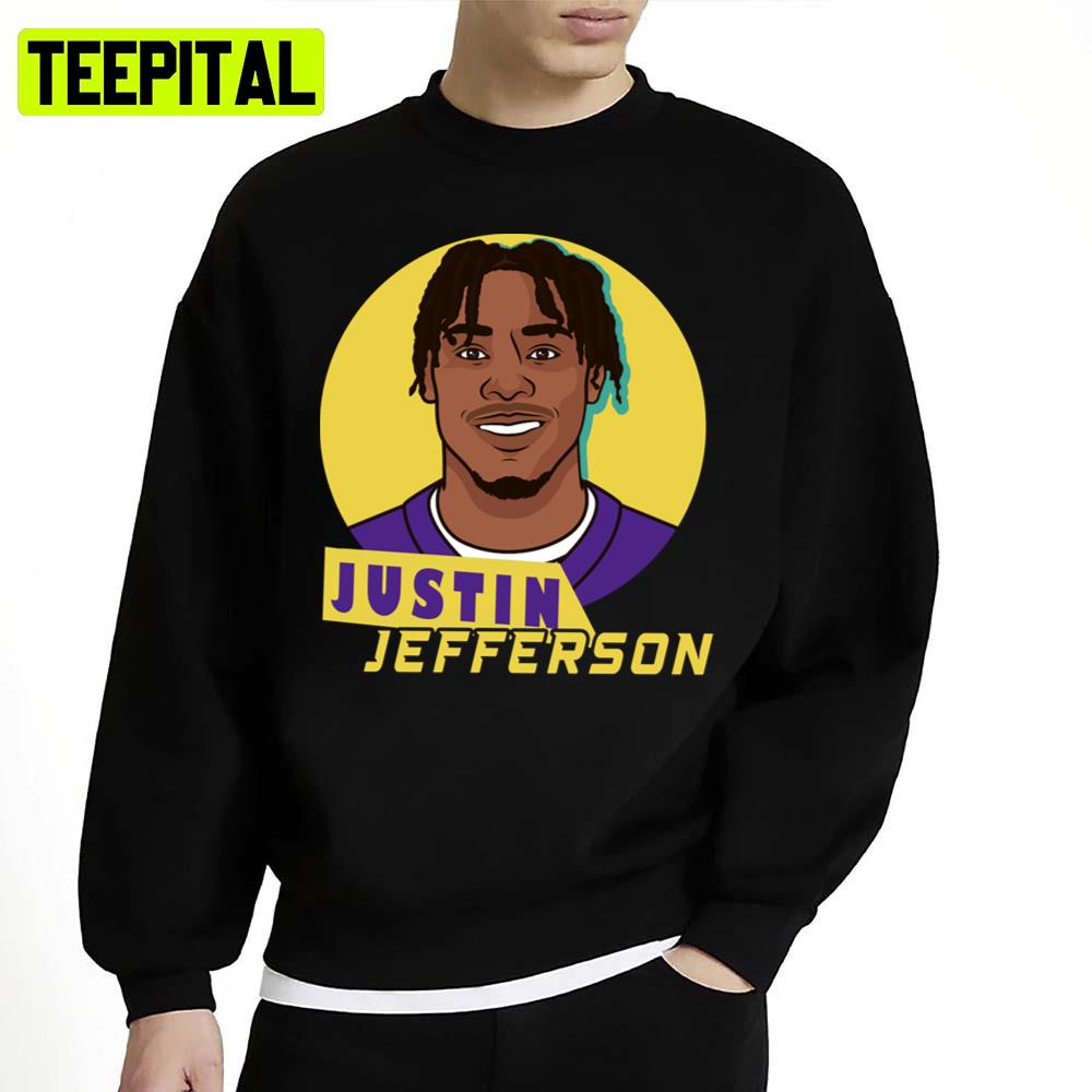 Justin Jefferson Griddy Step Minnesota Vikings Unisex Sweatshirt Justin Jefferson Griddy Step Minnesota Vikings Unisex Sweatshirt