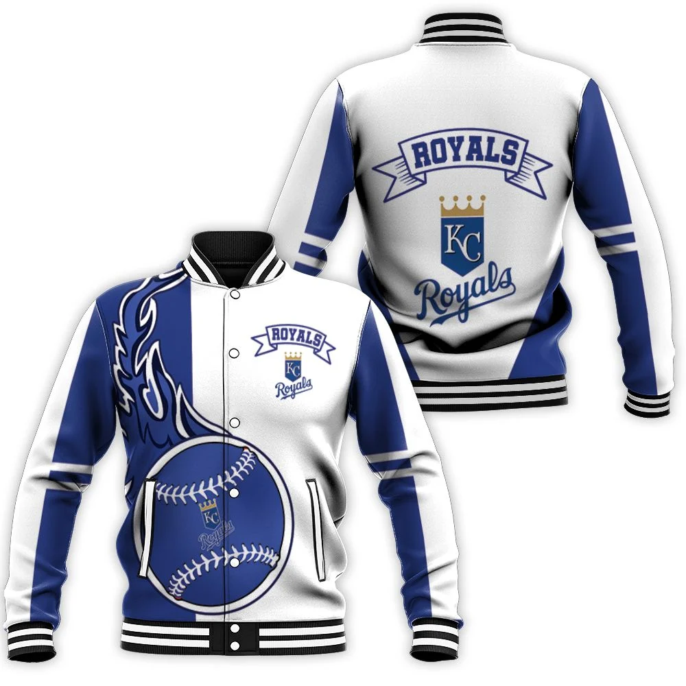 Kansas City Royals 3d Baseball Jacket Kansas City Royals 3d Baseball Jacket