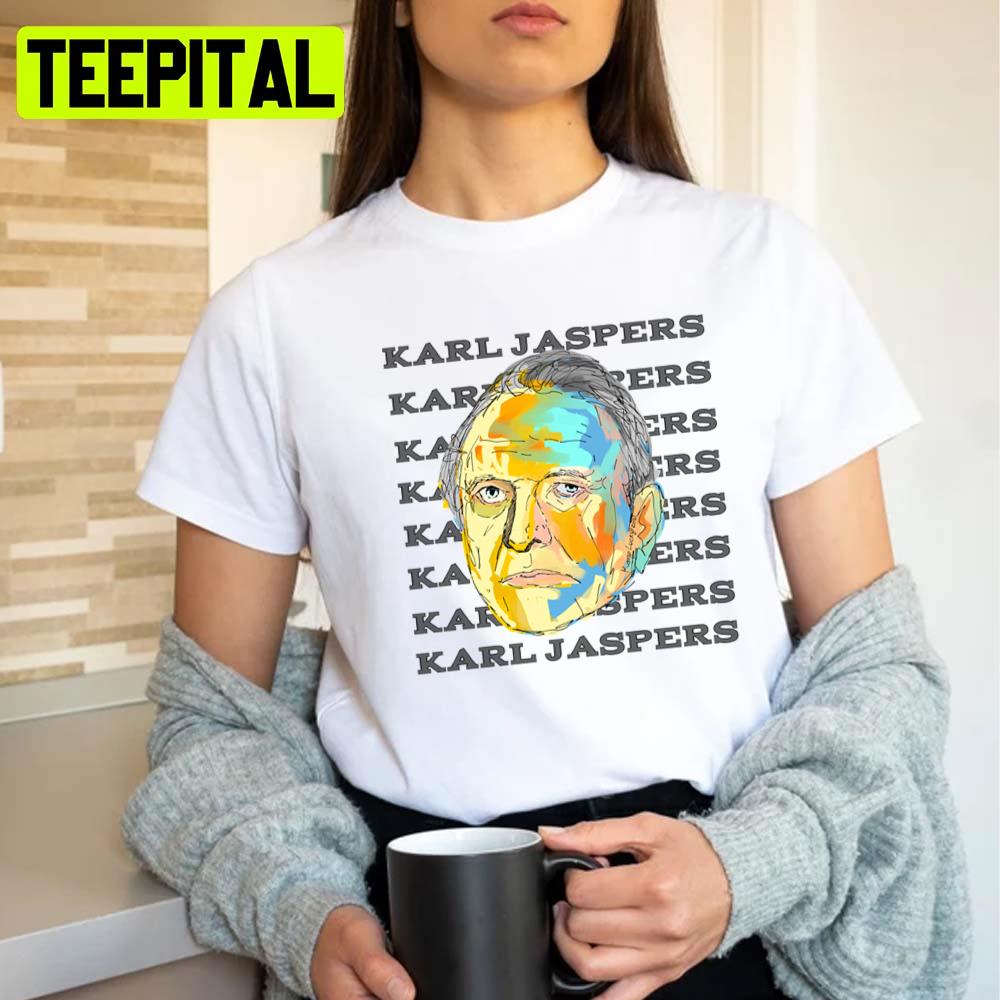 Karl Jaspers Name Illustration German Political Unisex T-Shirt Karl Jaspers Name Illustration German Political Unisex T-Shirt