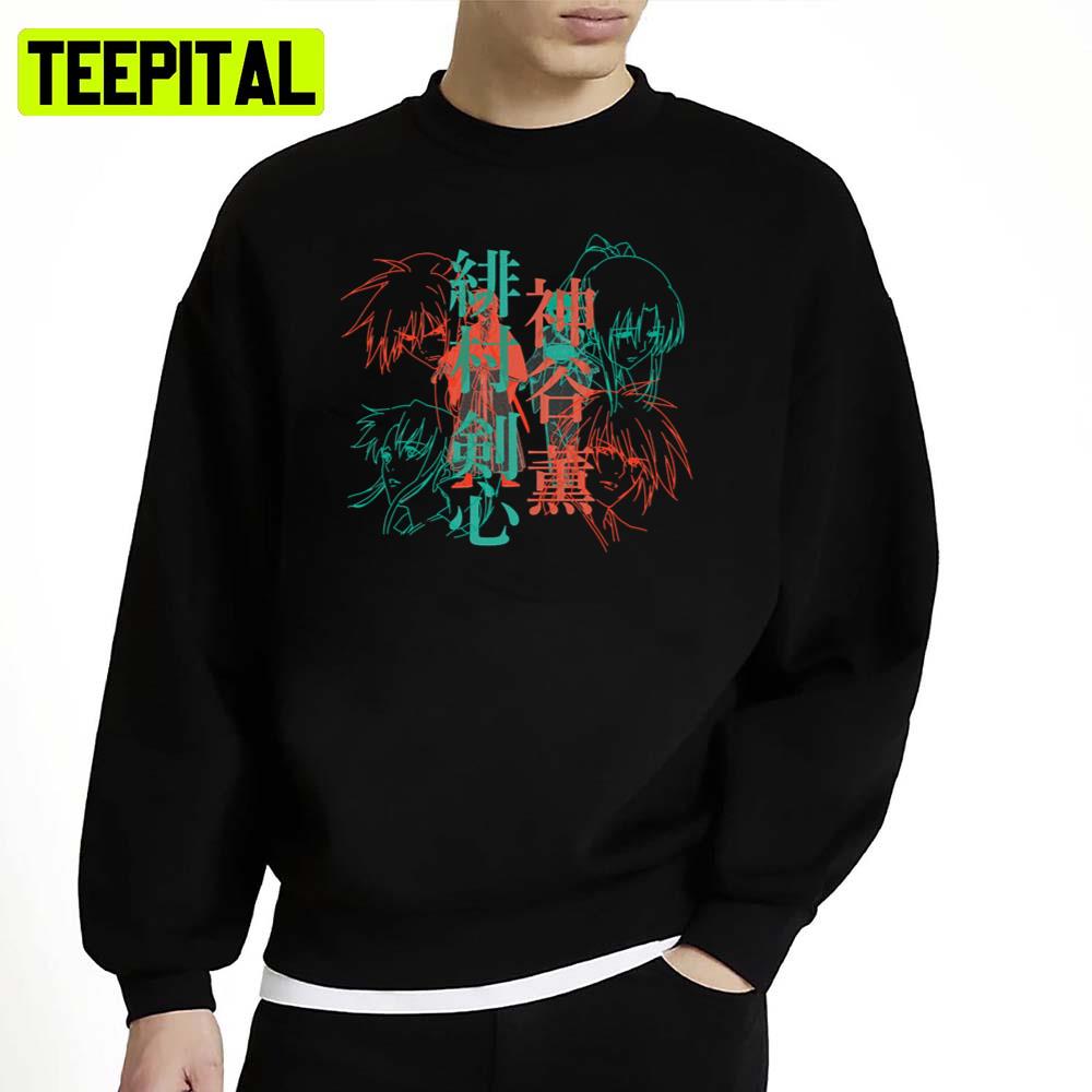 Kenshin And Kaoru Dark Rurouni Kenshin Unisex Sweatshirt Kenshin And Kaoru Dark Rurouni Kenshin Unisex Sweatshirt
