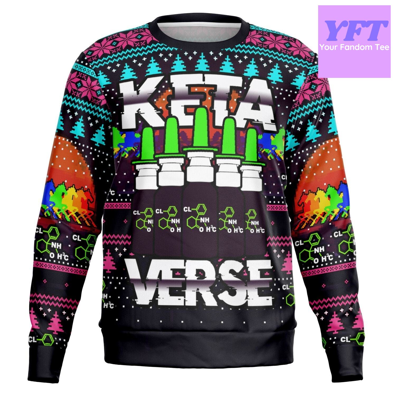 Keta Verse For Meme 3d Ugly Christmas Sweater Keta Verse For Meme 3d Ugly Christmas Sweater