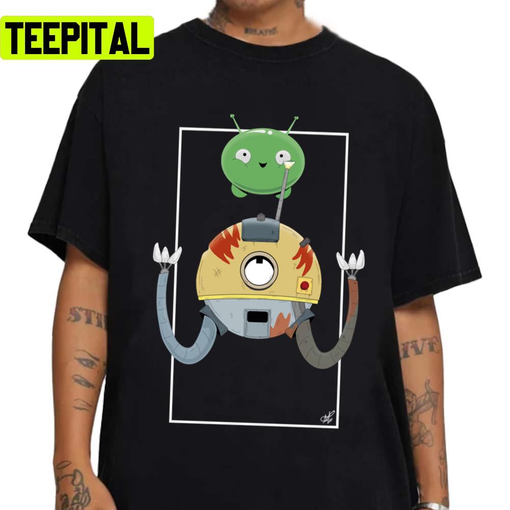 Kvn And Mooncake Final Space Unisex Sweatshirt Kvn And Mooncake Final Space Unisex Sweatshirt