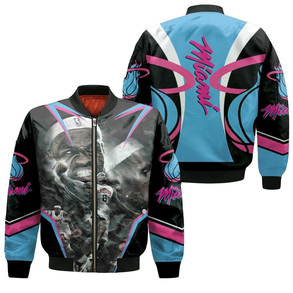 Lebron James 6 Miami Heat Usa Legend Of All Time For Fan Bomber Jacket Lebron James 6 Miami Heat Usa Legend Of All Time For Fan Bomber Jacket