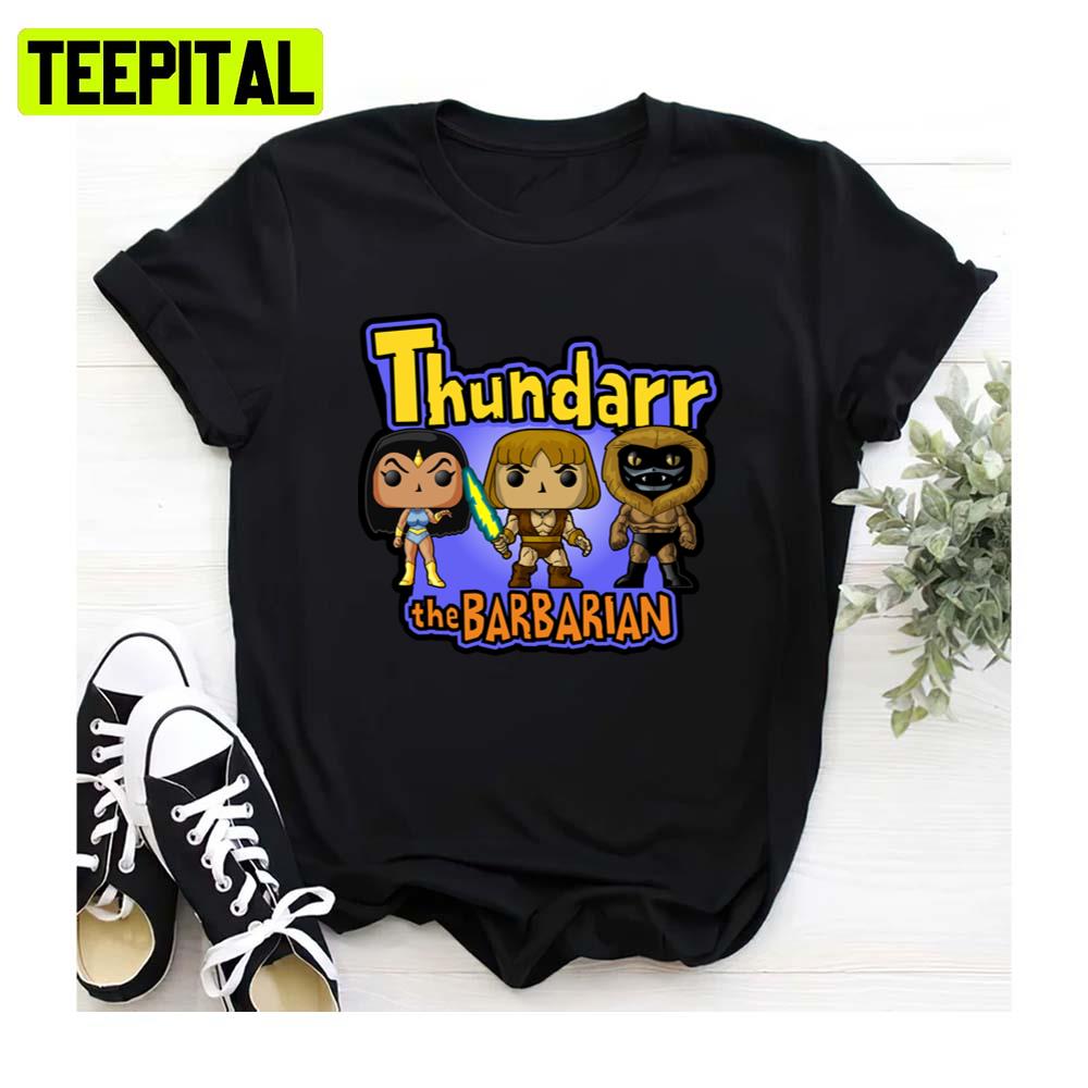 Lego Style Funko Pop Style Thundarr The Barbarian Ookla The Mok Ariel Unisex Sweatshirt Lego Style Funko Pop Style Thundarr The Barbarian Ookla The Mok Ariel Unisex Sweatshirt