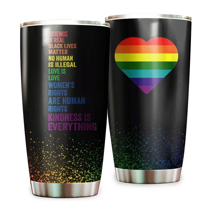 LGBT Rainbow Stainless Steel Cup LGBT Rainbow Stainless Steel Cup