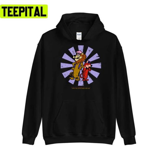 Lippy The Lion And Hardy Har Har Retro Japanese Unisex T-Shirt