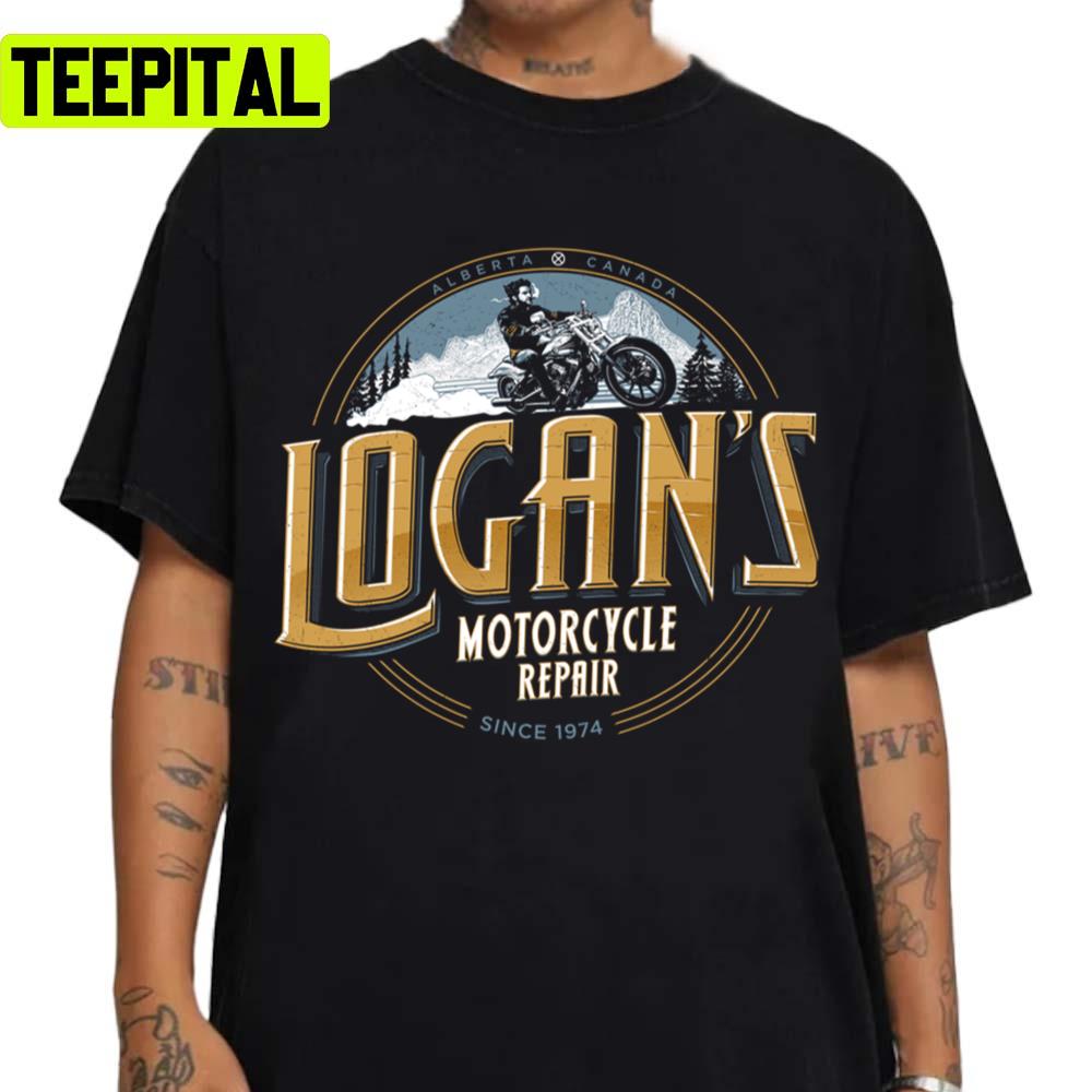Logan's Motorcycle Repair Logo Since 1974 Unisex Sweatshirt Logan's Motorcycle Repair Logo Since 1974 Unisex Sweatshirt