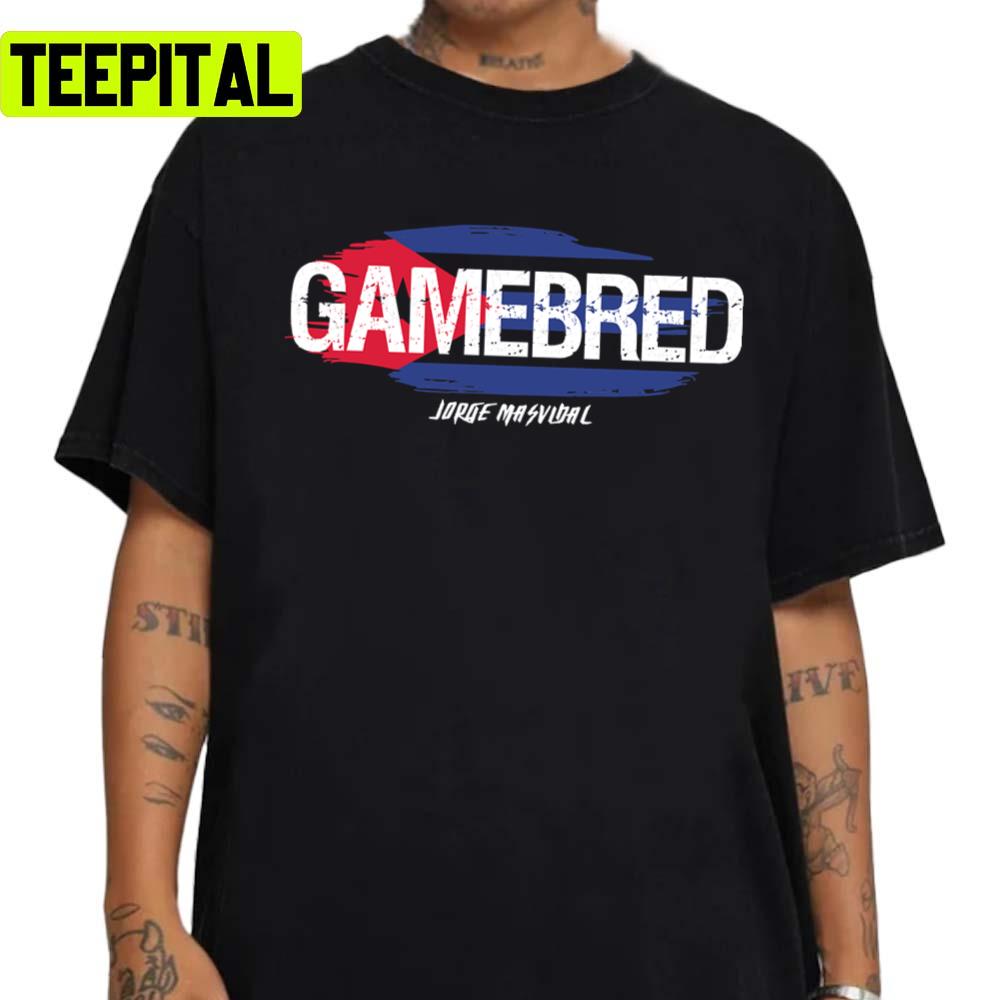 Logo Design Gamebred Jorge Masvidal Unisex Sweatshirt Logo Design Gamebred Jorge Masvidal Unisex Sweatshirt