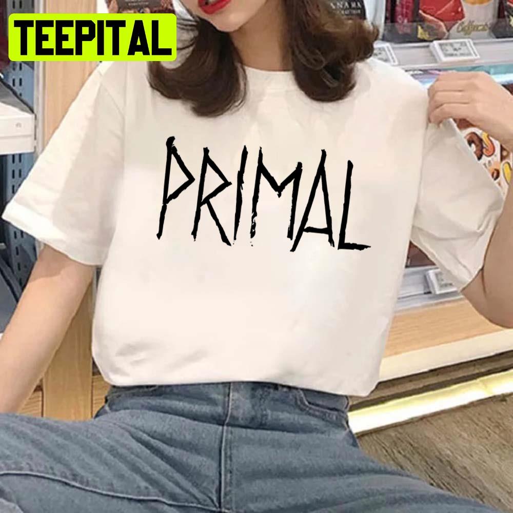 Logo Text Primal Genndy Tartakovsky Unisex T-Shirt Logo Text Primal Genndy Tartakovsky Unisex T-Shirt