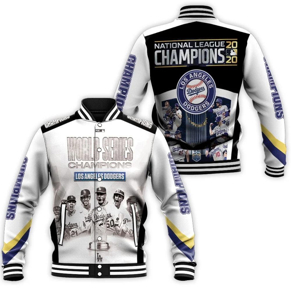 Los Angeles Dodgers World Series Champions Baseball Jacket Los Angeles Dodgers World Series Champions Baseball Jacket