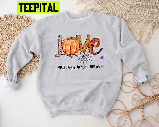 Love Halloween Spooky Pumpkin Trending Unisex Shirt