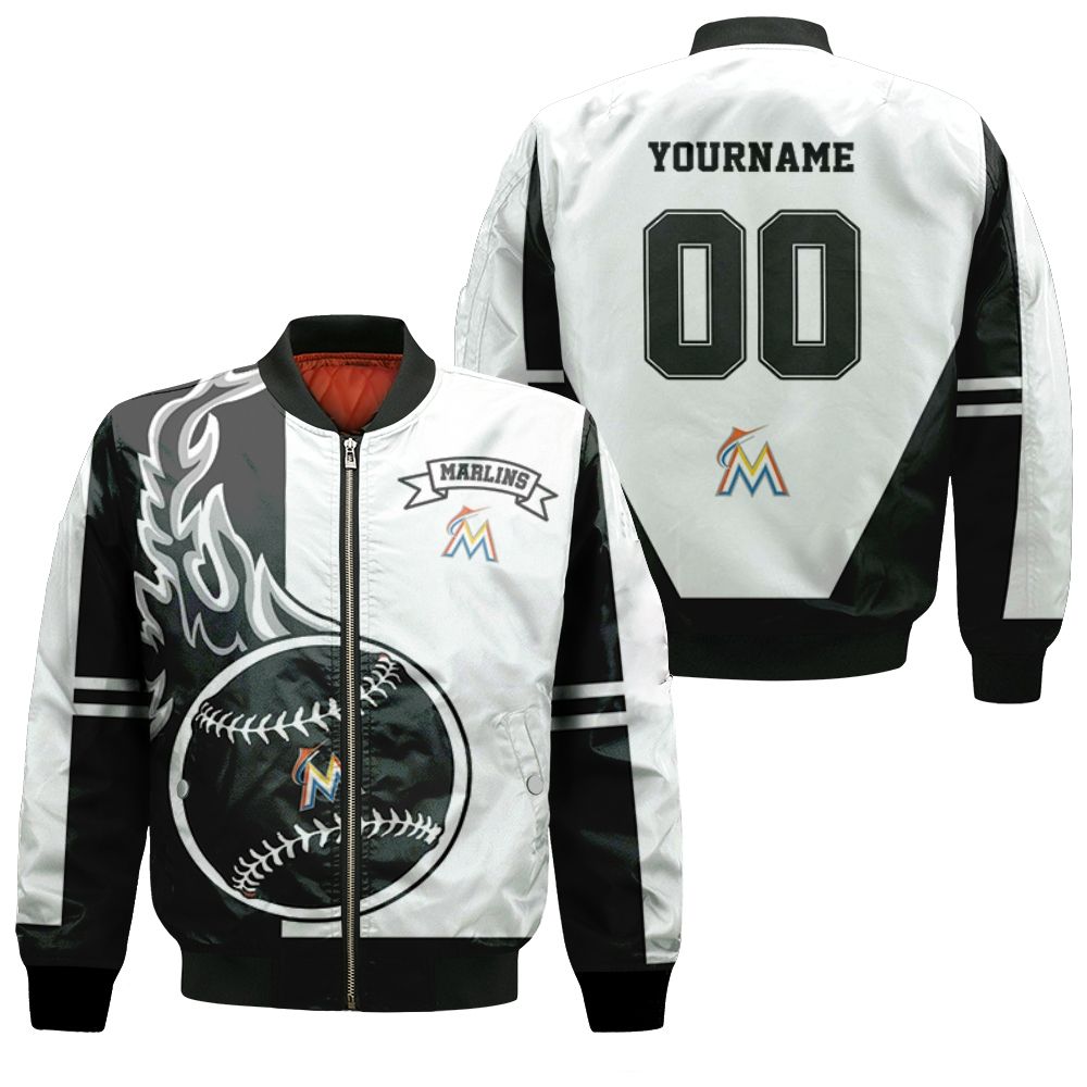 Marlins 3d Bomber Jacket Marlins 3d Bomber Jacket
