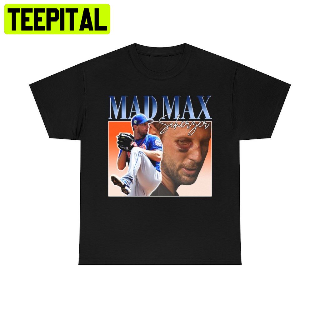 Max Scherzer Vintage Trending Unisex Shirt Max Scherzer Vintage Trending Unisex Shirt