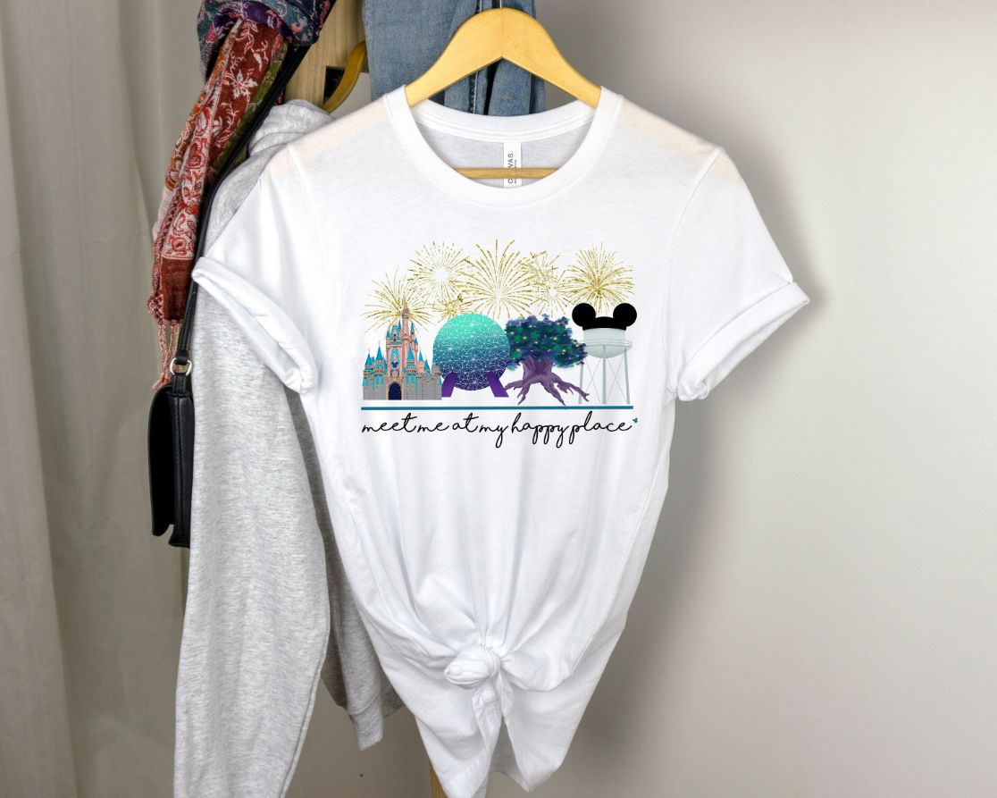 Meet Me At My Happy Place Shirt Meet Me At My Happy Place Shirt