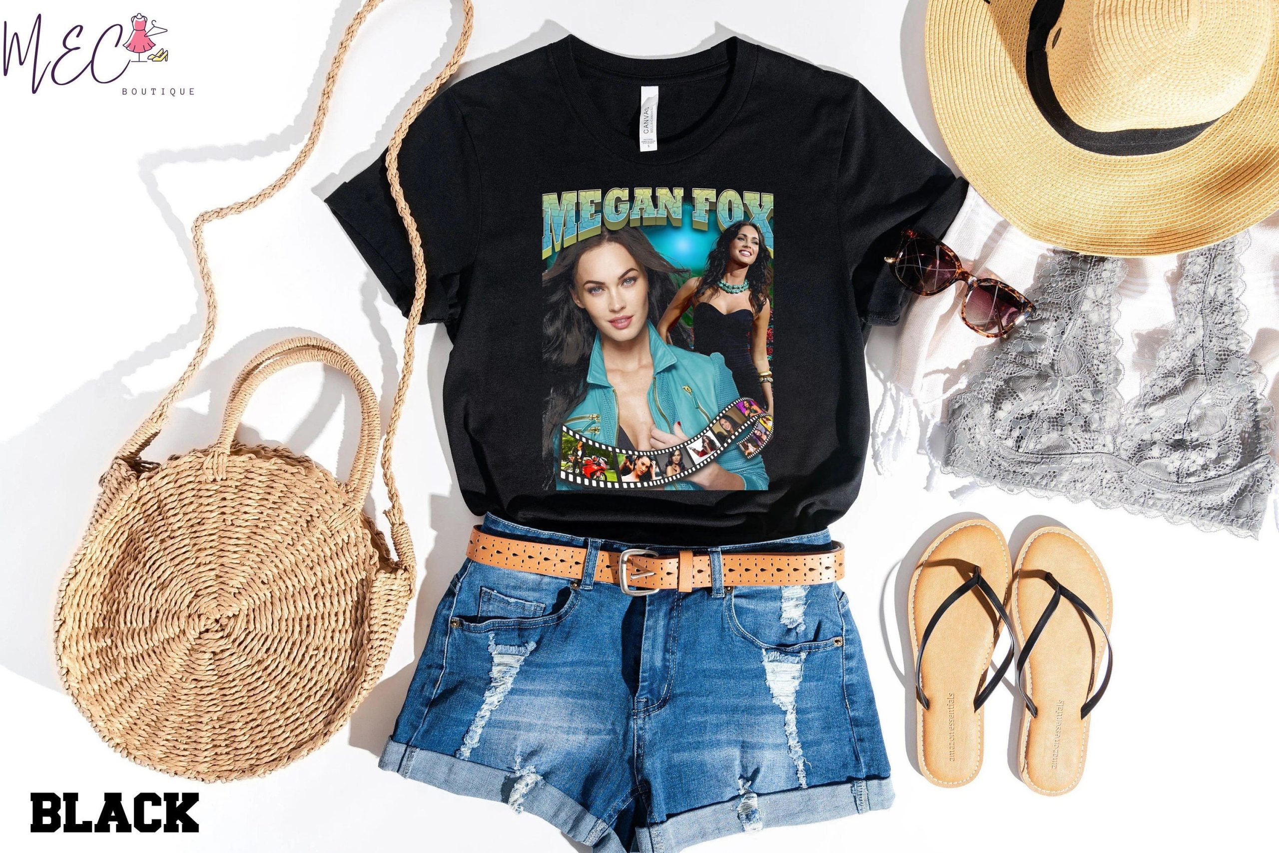 Megan Fox Rap Hip Hop 90s Retro Unisex T-Shirt Megan Fox Rap Hip Hop 90s Retro Unisex T-Shirt