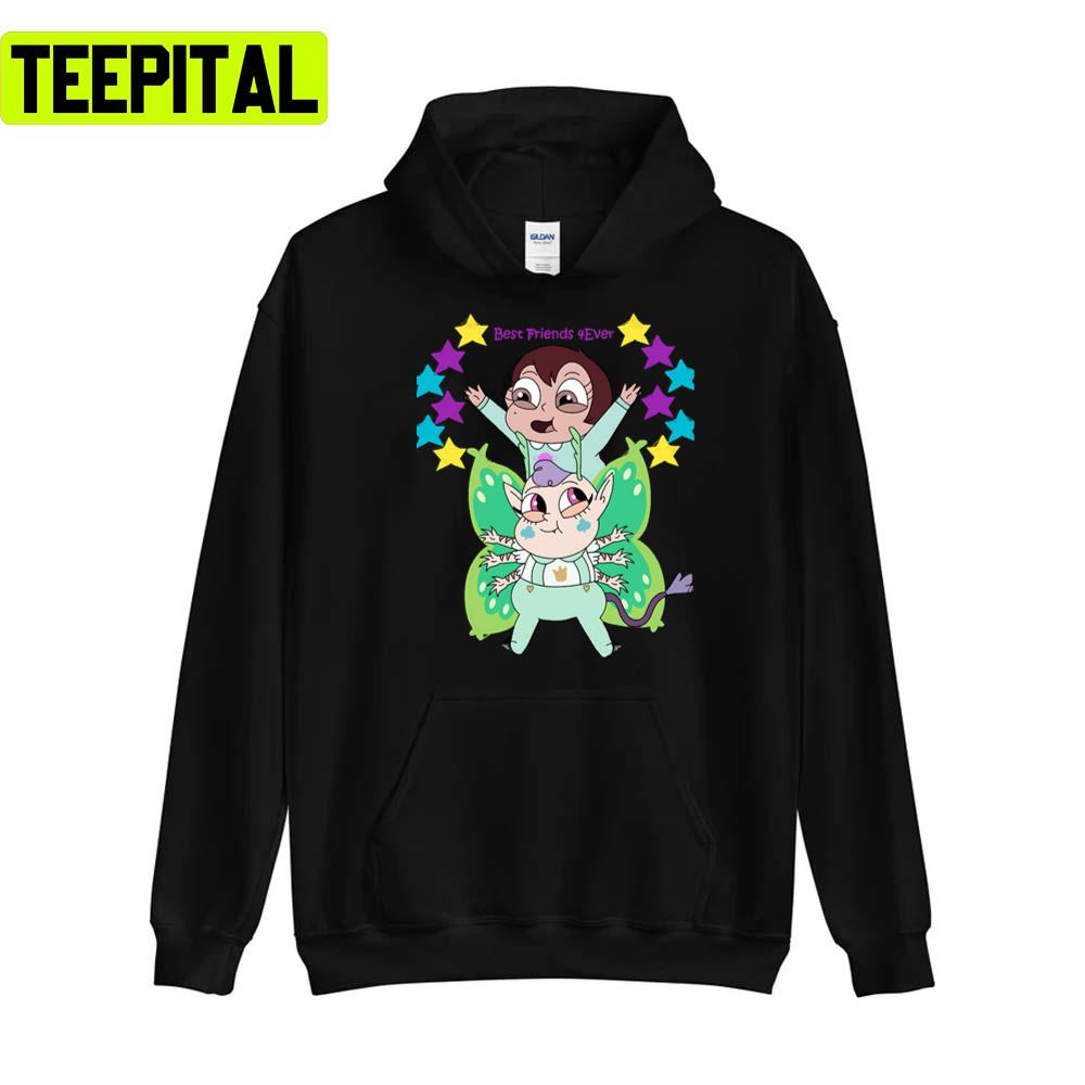 Meteora & Mariposa Star Vs The Forces Of Evil Unisex T-Shirt Meteora & Mariposa Star Vs The Forces Of Evil Unisex T-Shirt