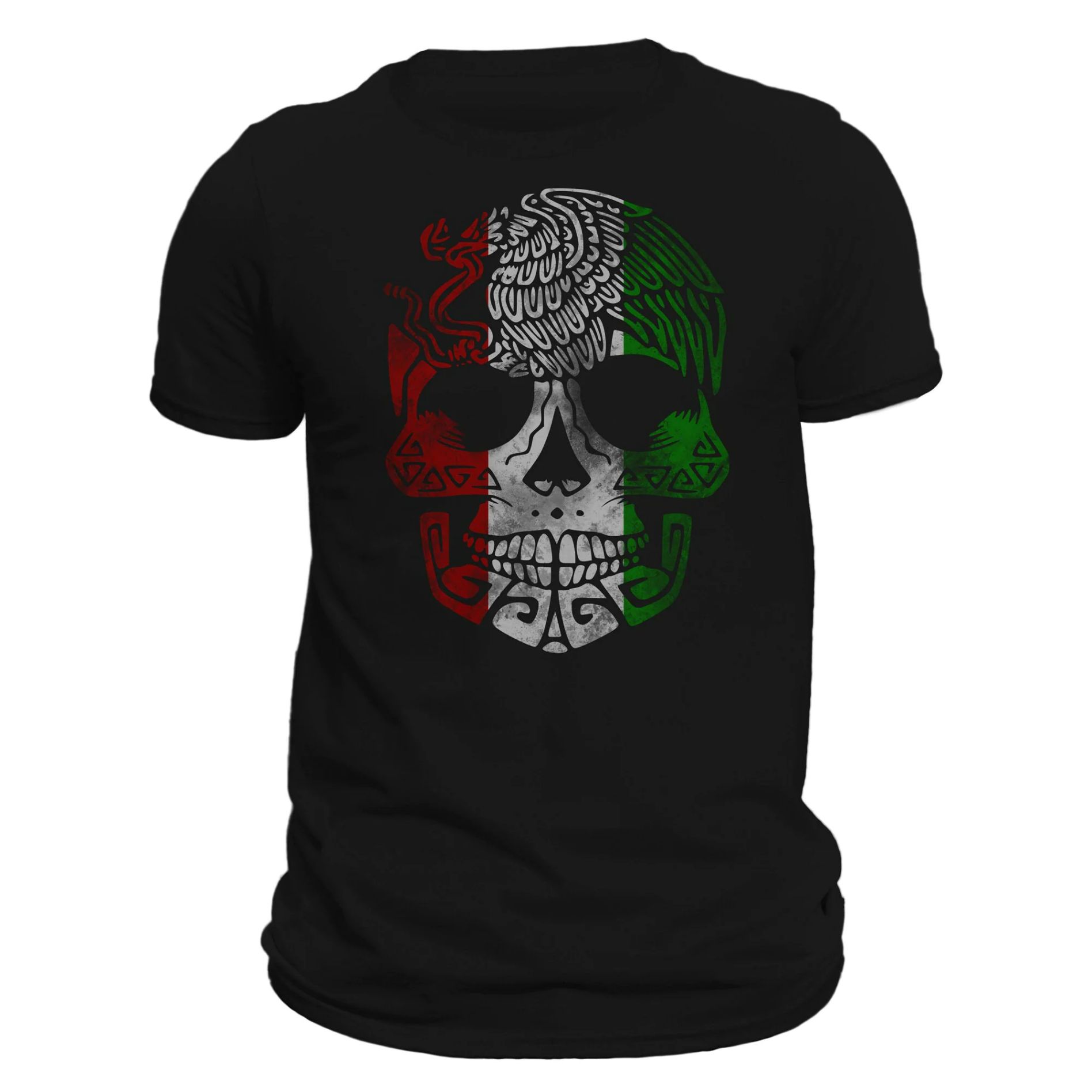 Mexican Flag Eagle Skull T-Shirt Mexican Flag Eagle Skull T-Shirt