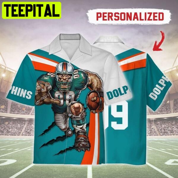 MIAMI DOLPHINS 99 MICHEAL FOOTBALL TEAM 3D APPAREL Hawaiian Shirt MIAMI DOLPHINS 99 MICHEAL FOOTBALL TEAM 3D APPAREL Hawaiian Shirt