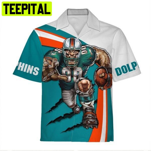 MIAMI DOLPHINS 99 MICHEAL FOOTBALL TEAM 3D APPAREL Hawaiian Shirt MIAMI DOLPHINS 99 MICHEAL FOOTBALL TEAM 3D APPAREL Hawaiian Shirt