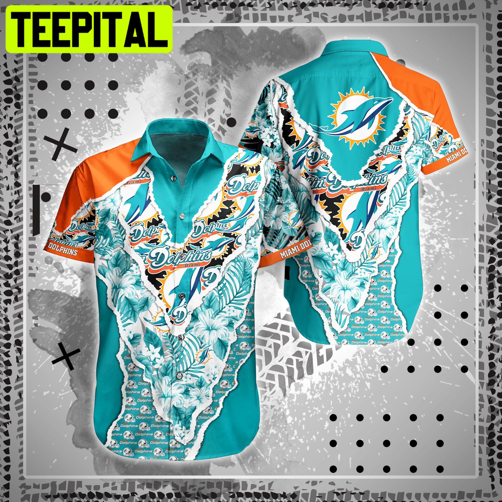 Miami Dolphins NFL New Top Trending Summer Hawaiian Shirt Miami Dolphins NFL New Top Trending Summer Hawaiian Shirt