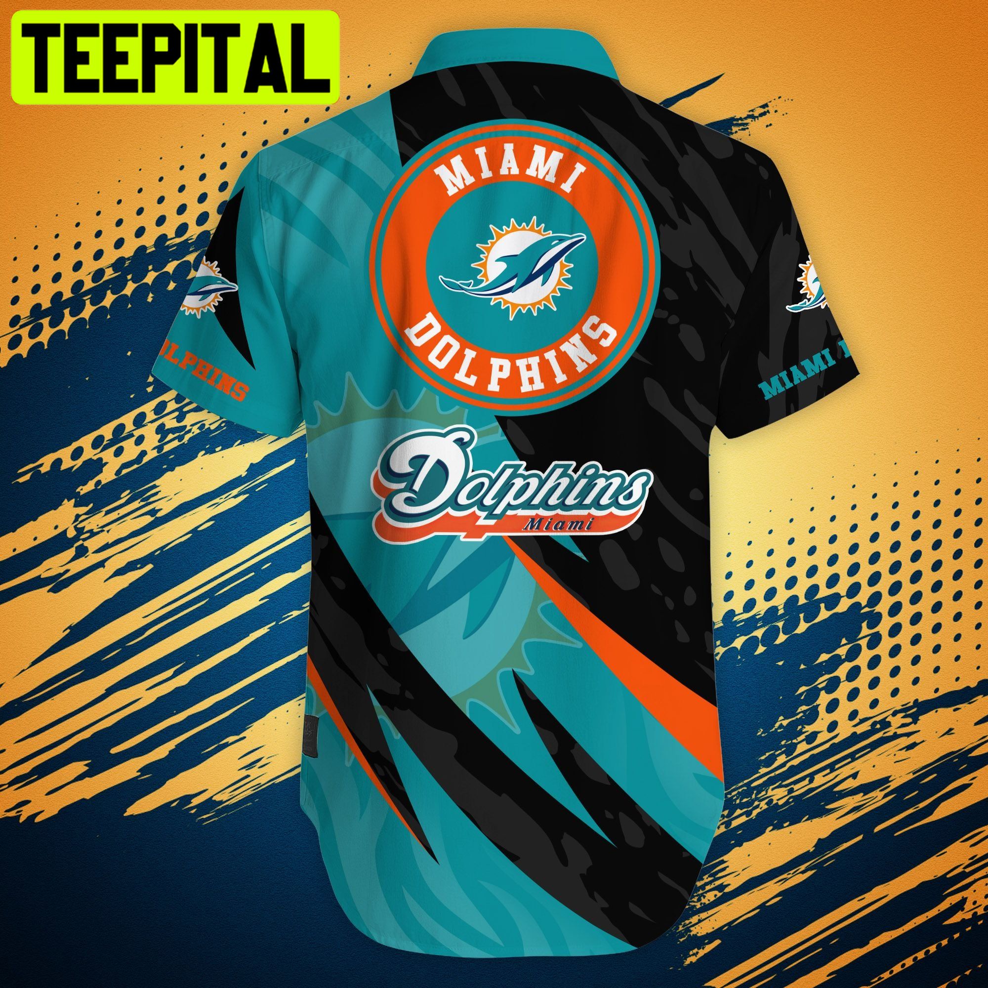 Miami Dolphins NFL T-shirt Shark Summer 3D Styles Hawaiian Shirt Miami Dolphins NFL T-shirt Shark Summer 3D Styles Hawaiian Shirt