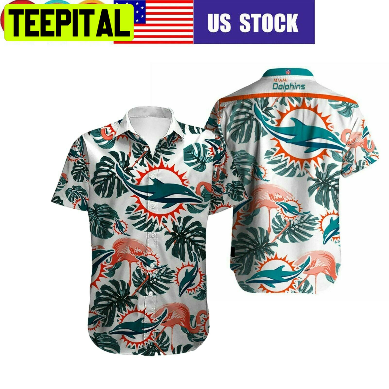 Miami Doplins Hawaiian Shirt Miami Doplins Hawaiian Shirt