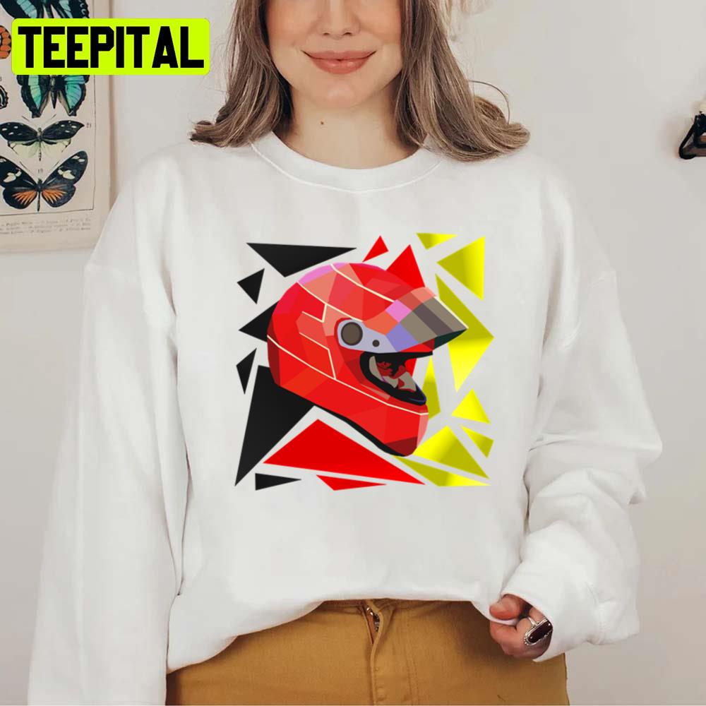 Michael Schumacher Helmet Formula 1 Car Racing F1 Unisex T-Shirt Michael Schumacher Helmet Formula 1 Car Racing F1 Unisex T-Shirt