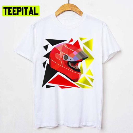 Michael Schumacher Helmet Formula 1 Car Racing F1 Unisex T-Shirt