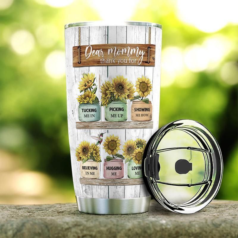 Mom Sunflower Stainless Steel Cup Mom Sunflower Stainless Steel Cup