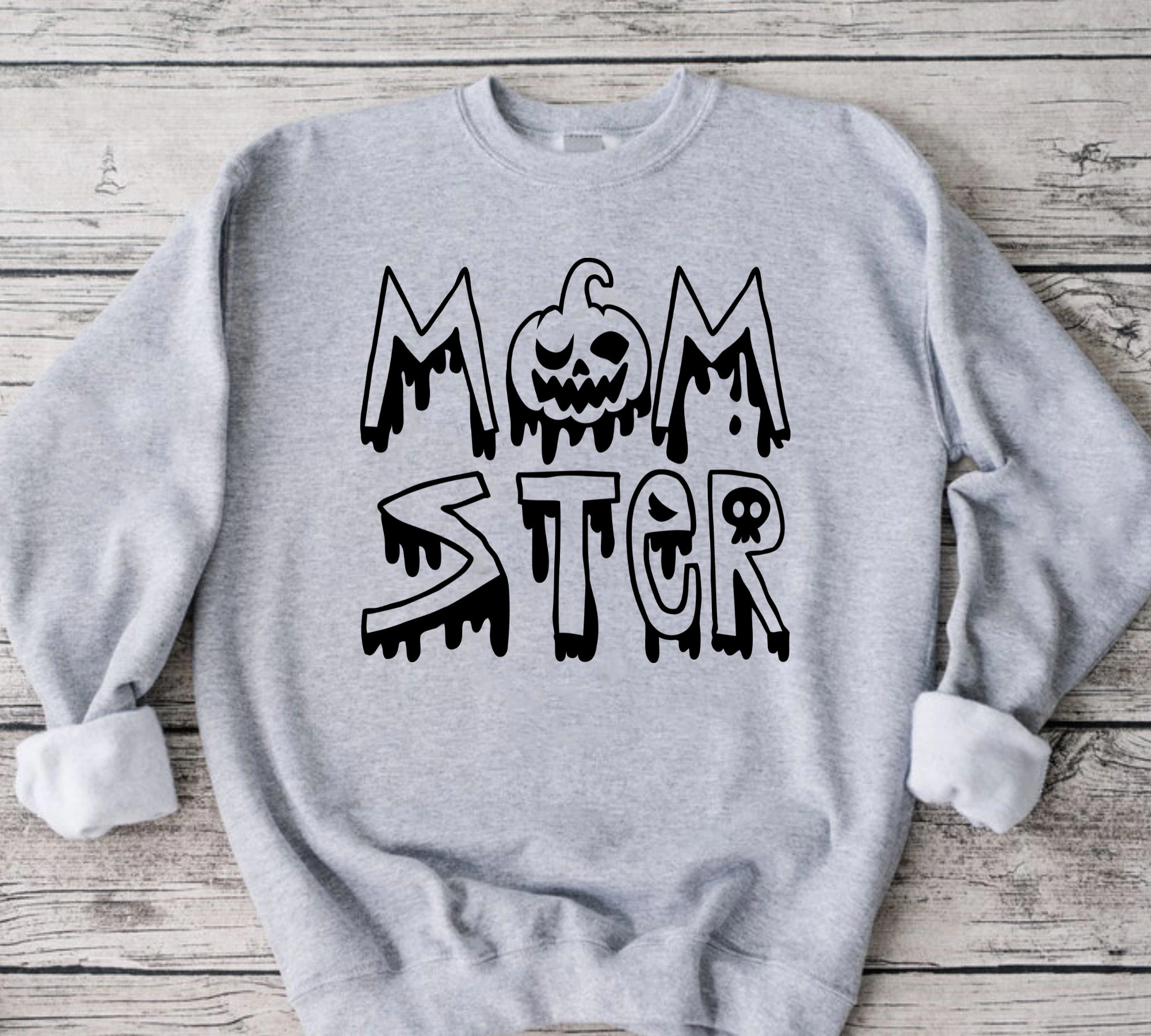 Momster Mom Mommom Funny Pumpkin Halloween Unisex Sweatshirt Momster Mom Mommom Funny Pumpkin Halloween Unisex Sweatshirt