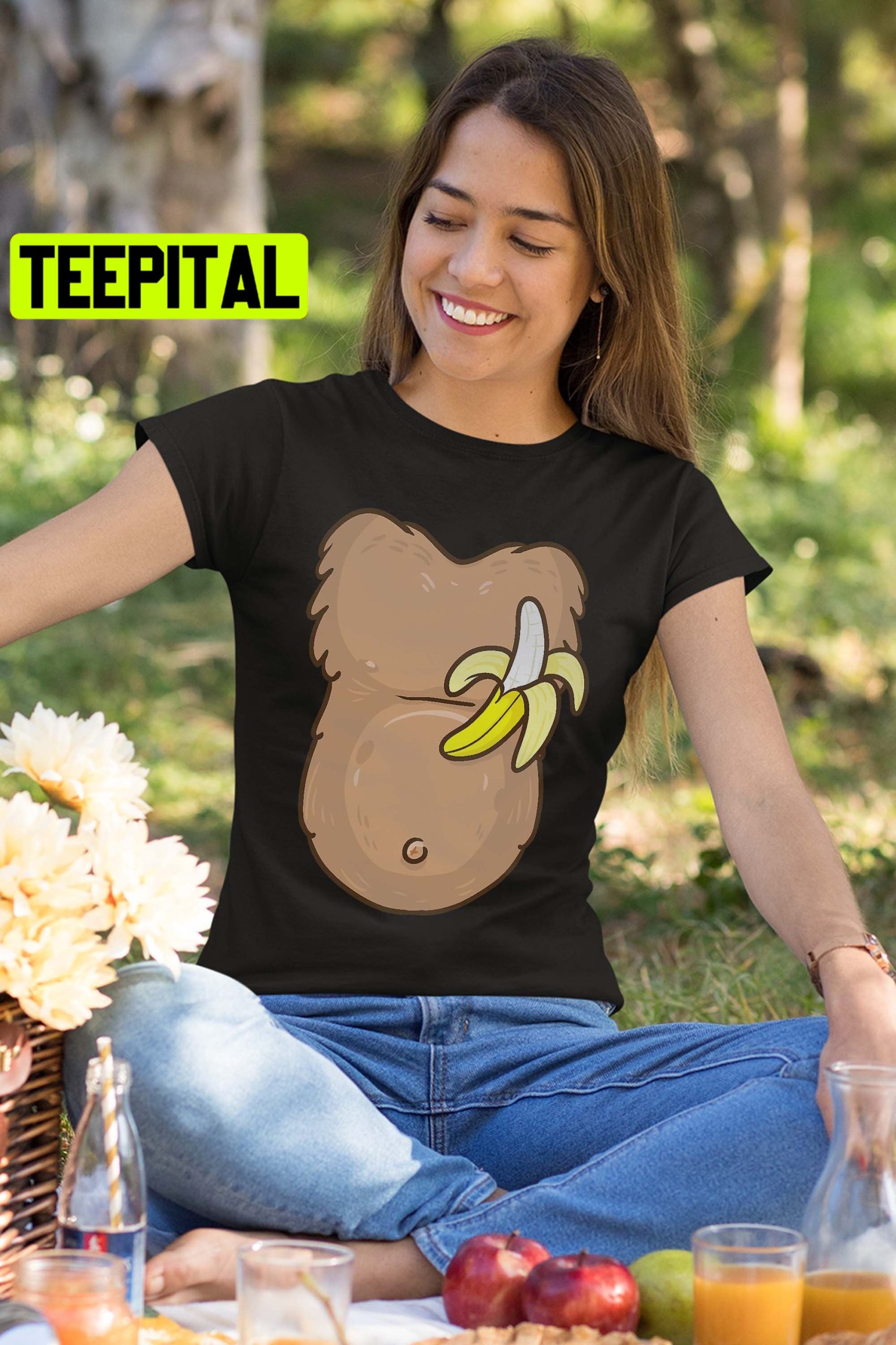 Monkey Anf Banana Trending Unisex Shirt Monkey Anf Banana Trending Unisex Shirt