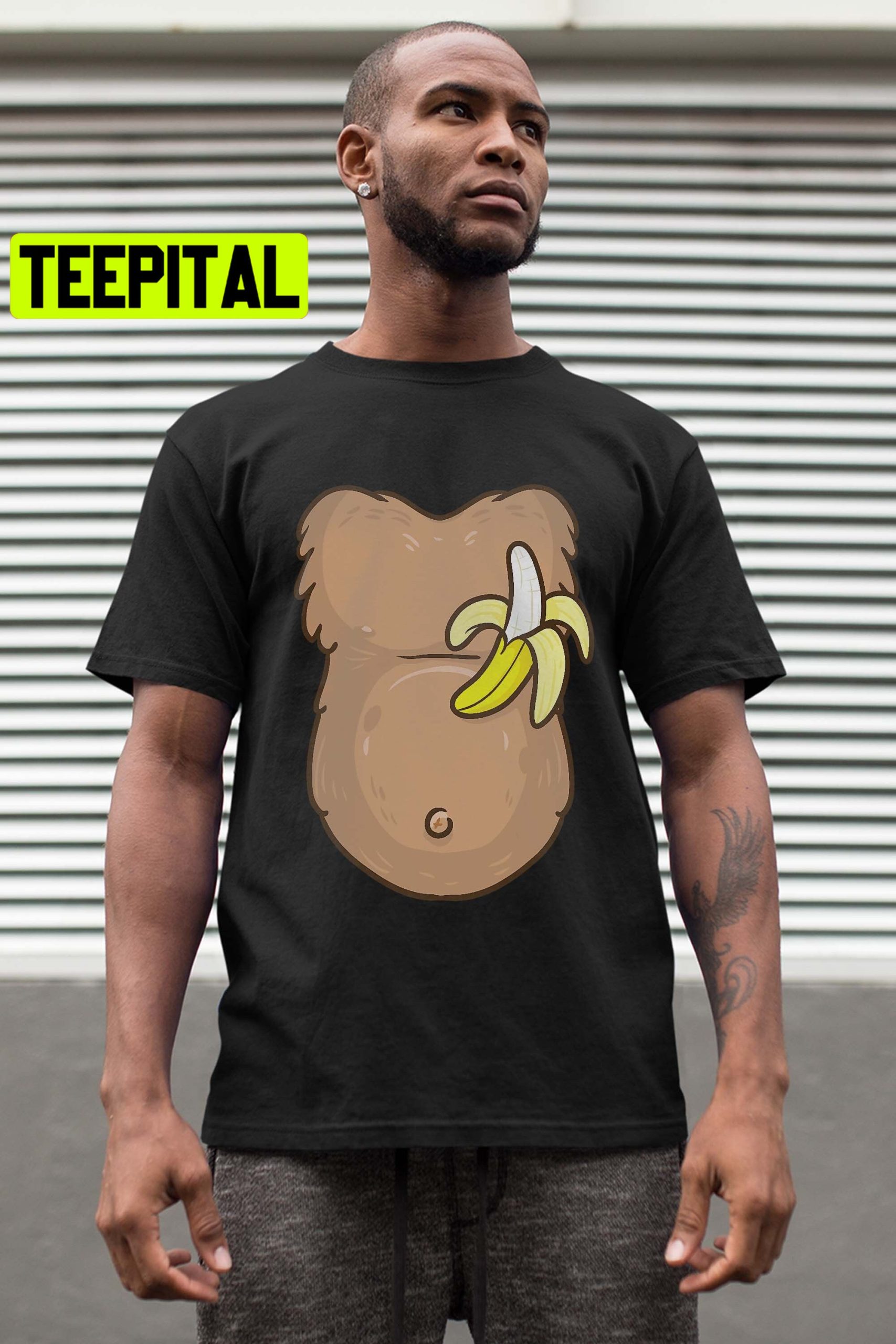 Monkey Anf Banana Trending Unisex Shirt Monkey Anf Banana Trending Unisex Shirt
