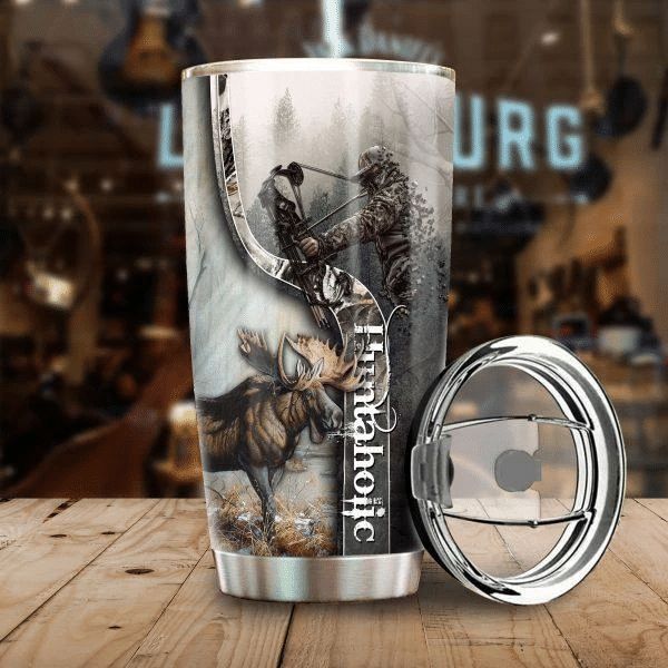 Moose Hunting Stainless Steel Cup Moose Hunting Stainless Steel Cup