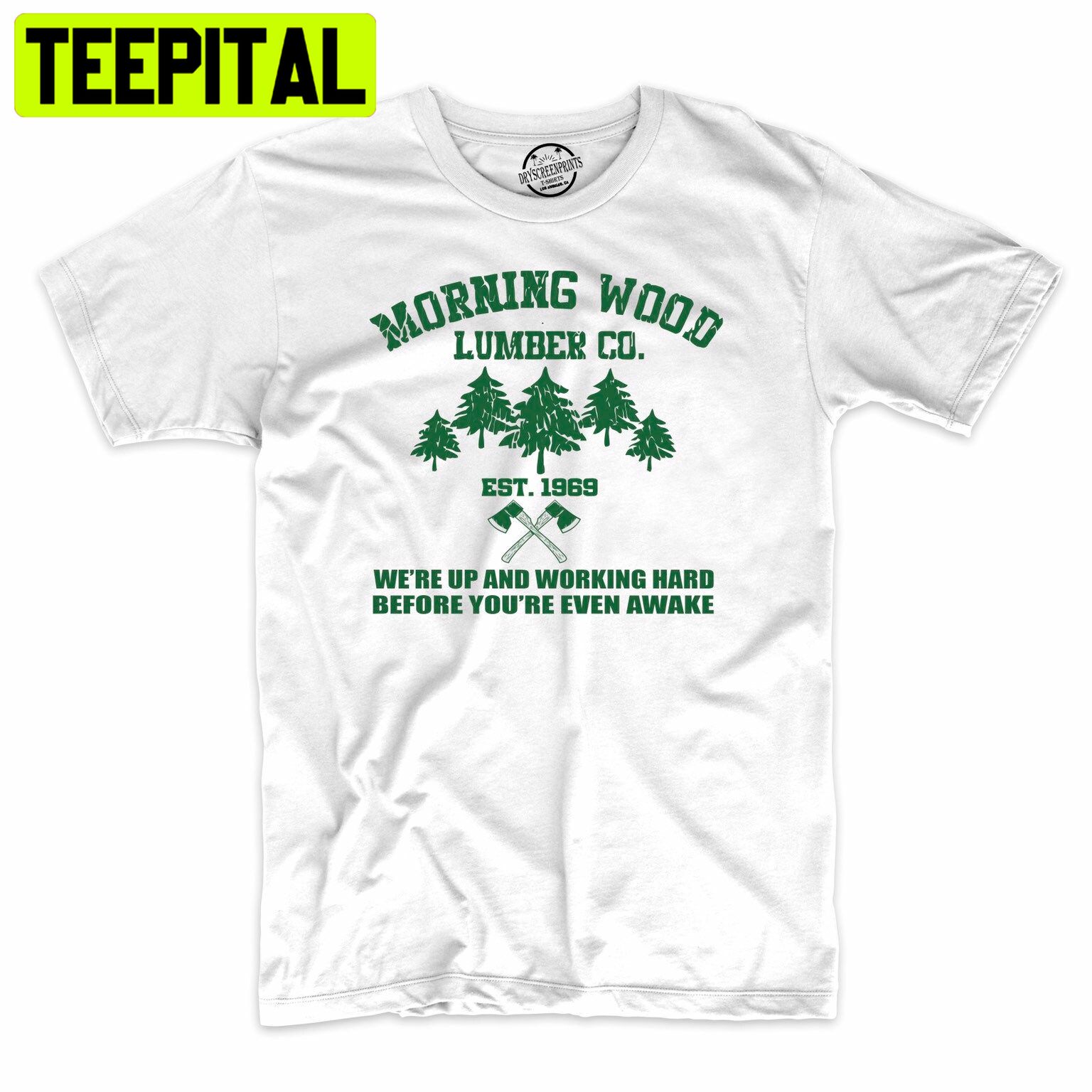 Morning Wood Lumber Company Funny Trending Unisex Shirt Morning Wood Lumber Company Funny Trending Unisex Shirt
